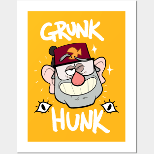 Grunk Hunk Posters and Art